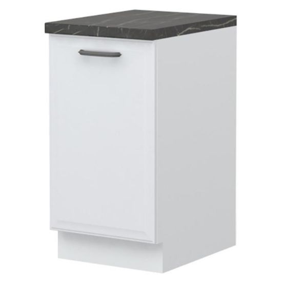 Virtuvės spintelė Evia r-45-1k/4 perlamutrinis pilkas kilimėlis paveikslėlis