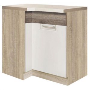 Paveikslėlis Virtuvės spintelė Econo 14D Sonoma/White/San Remo Paveikslėlis Virtuvės spintelė Econo 14D Sonoma/White/San Remo