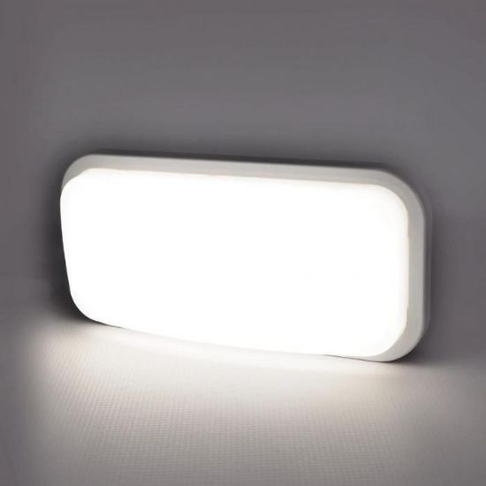 Albin LED lempa 14W balta 03690 IP54 paveikslėlis