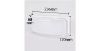 Albin LED lempa 14W balta 03690 IP54 paveikslėlis