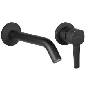 Paveikslėlis Glamour BP-02-U04 potinkinis praustuvo čiaupas, juodas