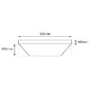 Plafond Reno Black EK77865 25W KW PL1 paveikslėlis