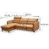 Kampinė sofa Samos Vogue 09 kairioji sofa-lova paveikslėlis