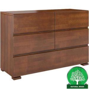 Paveikslėlis Buko medinė skrynia 5s Skandica Vestre Walnut
