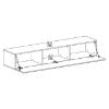 TV sieninė spintelė Switch SW1 Graphite paveikslėlis