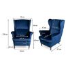 Royal Bluvel fotelis 86/wenge paveikslėlis