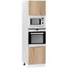 Virtuvės spintelė Zoya D60pk Mv 2133 Pl Oak Halifax/Bia paveikslėlis