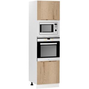 Paveikslėlis Virtuvės spintelė Zoya D60pk Mv 2133 Pl Oak Halifax/Bia Paveikslėlis Virtuvės spintelė Zoya D60pk Mv 2133 Pl Oak Halifax/Bia