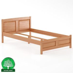 Paveikslėlis Pušies lova LK104-120x200 alksnis