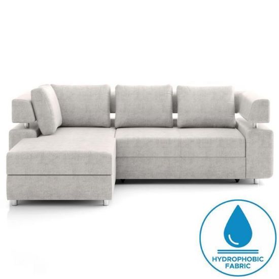 Kampinė sofa su miegamąja funkcija Panama OT-2R Solar 80 kairioji sofa-lova paveikslėlis