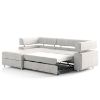 Kampinė sofa su miegamąja funkcija Panama OT-2R Solar 80 kairioji sofa-lova paveikslėlis