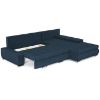 Kampinė sofa su miegamąja funkcija Toscania Monolith 77 universali paveikslėlis