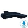 Kampinė sofa su miego funkcija Lotus Monolith 77 dešininė paveikslėlis