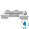 Madeiros 3 kampų sofa su miegamąja funkcija LC-2R-OT Primo 84 kairioji sofa-lova paveikslėlis