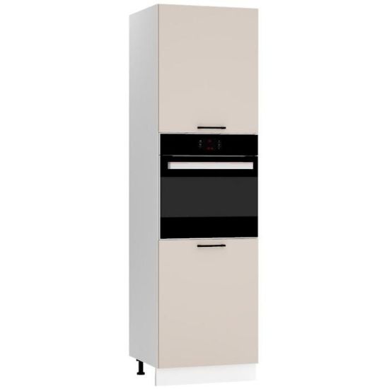 Virtuvės spintelė Max D60pk 2133 Pl šviesiai smėlio spalvos paveikslėlis