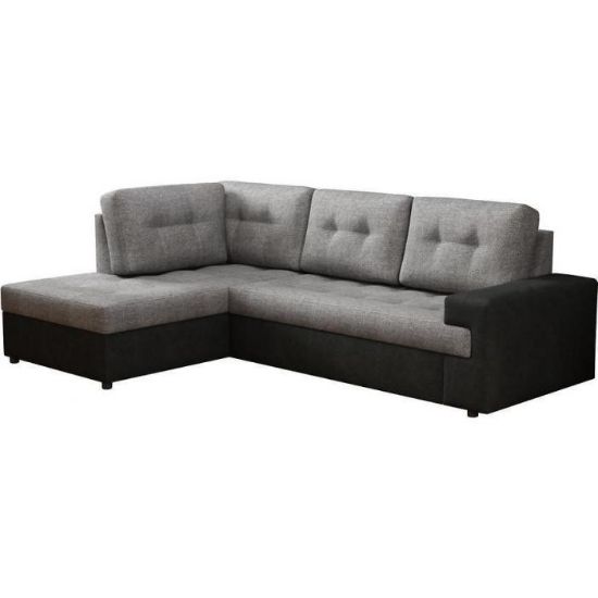 Kampinė sofa su miego funkcija Castello Alfa 13 + Alfa 21 kairės pusės paveikslėlis