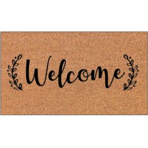 Durų kilimėlis dm6090wel1 60x90 welcome paveikslėlis