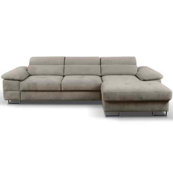 Kampinė sofa su miegamąja funkcija Costi 2R-LC Soro 13 dešinė pusė paveikslėlis