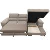 Kampinė sofa su miegamąja funkcija Costi 2R-LC Soro 13 dešinė pusė paveikslėlis