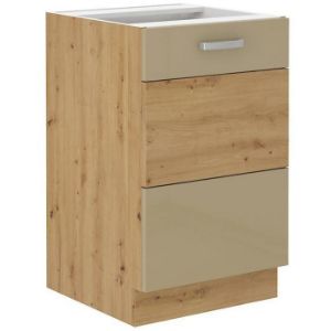 Paveikslėlis Virtuvės spintelė Artisan cappuccino blizgesys 50ZL 1F BB