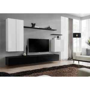 Paveikslėlis Vitrina Switch II White/Black