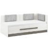 Łóżko Blanco 17 130 sosna śnieżna/new grey paveikslėlis