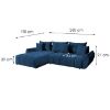 Kampinė sofa su miegamąja funkcija Bono New Monolith 77 paveikslėlis
