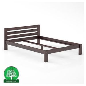 Rodyti išsamią informaciją apie Pušies lova LK105-140x200 riešutmedis Pušies lova LK105-140x200 riešutmedis paveikslėlis