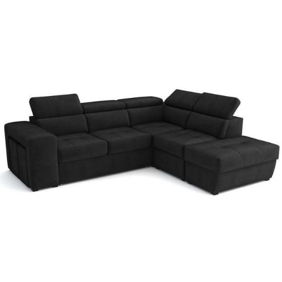 Kampinė sofa su miegamąja funkcija Positano Kronos 07 dešinėje pusėje paveikslėlis