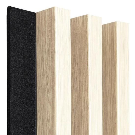 Akustinės lentjuostės 3d ant veltinio Pelenai 137x2650mm paveikslėlis