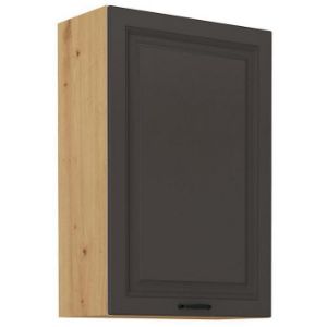 Virtuvės spintelė STILO grafito matinis/artisan 60g-90 1f paveikslėlis