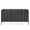 Nauja komoda Ksz154 Black paveikslėlis