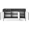 Nauja komoda Ksz154 Black paveikslėlis