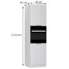 Virtuvės spintelė Vera D60 PK/2133 P/L šviesiai pilka paveikslėlis