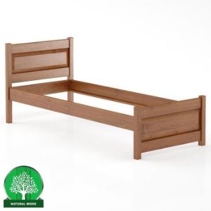 Paveikslėlis Buko medžio lova LK120-90x200 vyšnia
