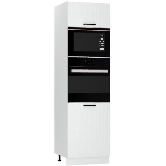 Virtuvės spintelė Kate d60pk mv 2133 pl baltas žirnis paveikslėlis