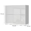 Virtuvės spintelė Infinity V7-90-2KP/5 Crystal White paveikslėlis