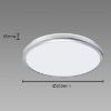 Plafond Planar LED 18W Silver 4000K 03839 PL1 paveikslėlis
