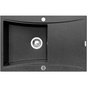 Paveikslėlis Softline kriauklė (79x51) 1B 1D juoda Paveikslėlis Softline kriauklė (79x51) 1B 1D juoda