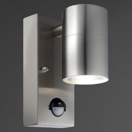 LED sieninis šviestuvas 3201SL Sensor Inox KD1 satin paveikslėlis