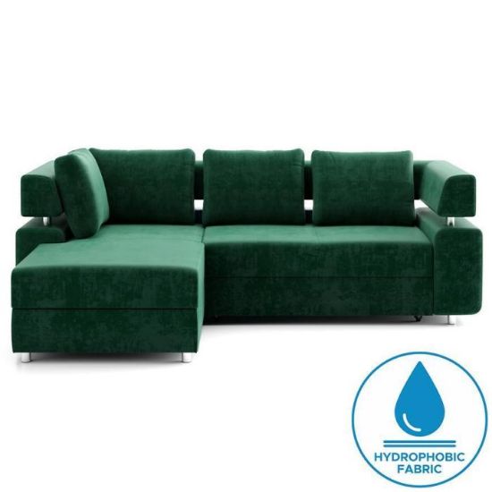 Kampinė sofa su miegamąja funkcija Panama OT-2R Monolith 37 kairioji sofa-lova paveikslėlis