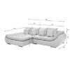 Kampinė sofa su miegamąja funkcija Hugo LC-2R Primo 84 paveikslėlis