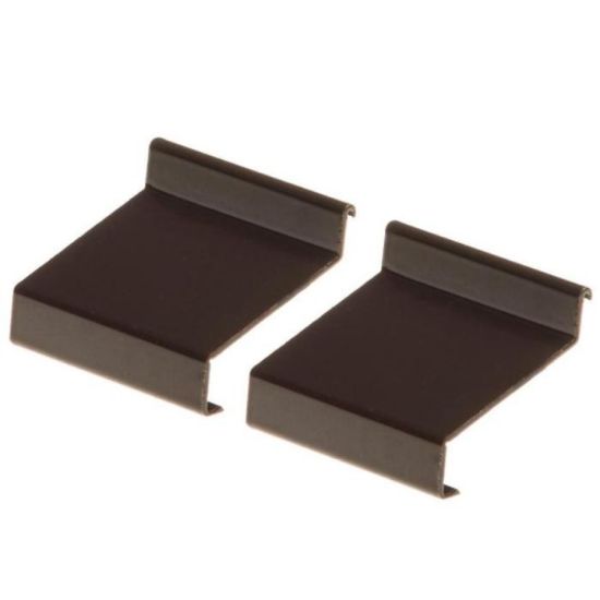 Balkono karnizo profilio jungiamoji detalė 2 vnt. ruda 50 x 34 x 34,4 mm paveikslėlis