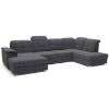 Kampinė sofa su miego funkcija Bergamo U Viton 203 kairysis paveikslėlis