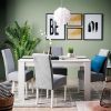 Domus stalas 135x80 baltas 11008795 paveikslėlis