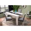 Domus stalas 135x80 baltas 11008795 paveikslėlis