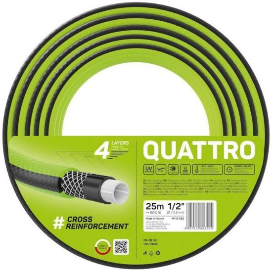 Sodo žarna QUATTRO 1/2" 25 mb 10-065 paveikslėlis