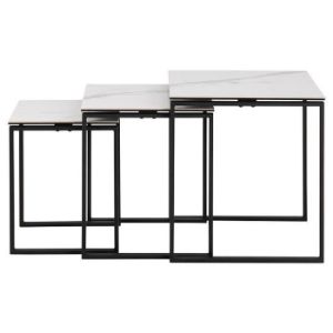 Rodyti išsamią informaciją apie Kaya stalo komplektas baltas 88530 Kaya stalo komplektas baltas 88530 paveikslėlis