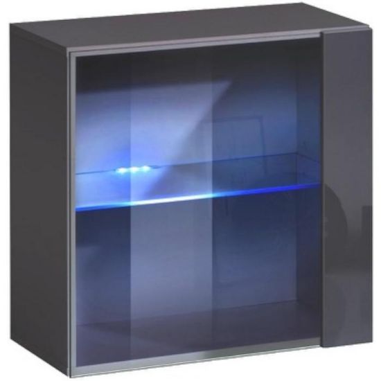 Vitrina Switch WW3 Graphite +LED paveikslėlis