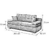 Roxi Orinoco 96+ Orinoco 51 sofa-lova paveikslėlis